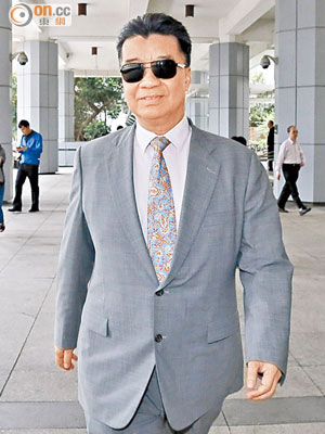 劉夢熊被控串謀詐騙案將暫停審訊一個星期。（梁鵬威攝）