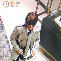 槍匪曾戴人皮面具在深圳犯案。（資料圖片）