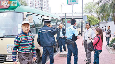 警方到場調查。（沈厚錚攝）