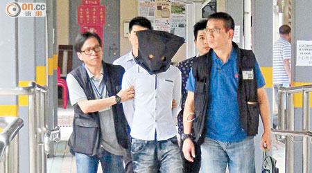 次被告趙晉發事後被警方拘捕，被控一項搶劫罪。（資料圖片）