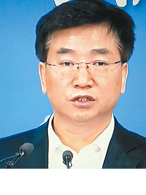 KCDC總監楊秉國發布疫情最新消息。（互聯網圖片）