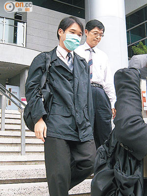 被告李沛暉涉嫌非禮兩名學生。