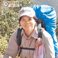 關麗芳擁有十多年行山經驗。（資料圖片）