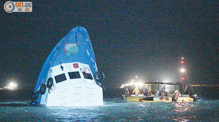 南丫海難後，一度令本港社會關注海上安全。（資料圖片）