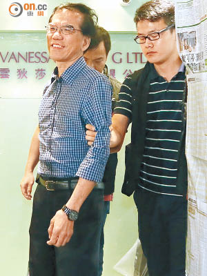 警方正式起訴江桂才（左）。（資料圖片）
