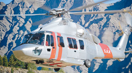 飛行服務隊已確定購入七架H175型直升機。（Airbus Helicopters網頁圖片）