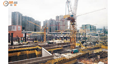 高鐵香港段工程出現延誤及超支，引起社會極大關注。（資料圖片）