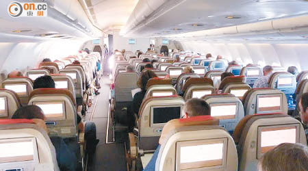 南非航空目前正調查事件，有乘客懷疑「機艙老鼠」是集團式運作。（互聯網圖片）