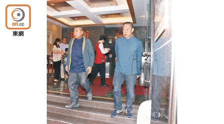 劉鑾雄（左）及其胞弟劉鑾鴻。（資料圖片）