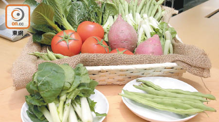 消委會檢測蔬菜中，四成六樣本有殘餘農藥。（洪業銘攝）