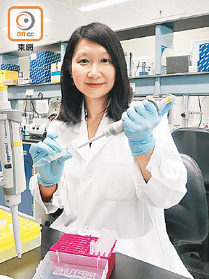 趙慧君將血漿驗DNA技術應用於癌症檢測。