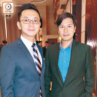 馮英倫（左）大學時到貴州考察，吳傑莊（右）中山買樓一年升超過七成。