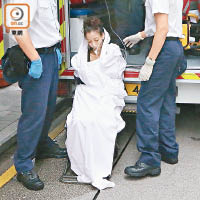 尖沙咀打人<br>遇襲婦人頸部受傷送院。