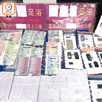 人蛇賣淫集團偷運北姑來港，警方檢獲相關證據。（資料圖片）