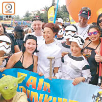 參加者打扮成Star Wars參賽，第六年贏取「最搶鏡服飾獎」。