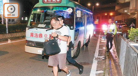 小巴司機被警方拘捕。