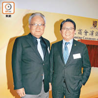 楊志雄（右）與吳宏斌（左）都認為，如果英國脫歐對全球經濟都有影響。