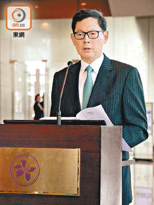 金管局總裁陳德霖指該局有能力抵禦市場震盪。