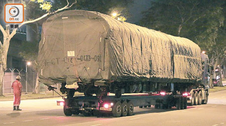 有問題的中國製列車早前從新加坡運回青島廠商更換。（資料圖片）