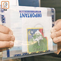 檢獲的毒郵票為近年新興的毒品。