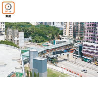 港鐵獲政府委託於何文田站附近一帶興建多條行人接駁設施。
