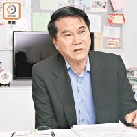 潘兆平反對局方精簡「安全支付計劃」的建議。