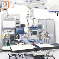 屯門醫院手術室現時面積空間狹小。（屯門醫院提供）