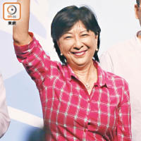 蔣麗芸於九西直選取得五萬多票當選。