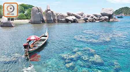蘇梅島是港人熱門旅遊地區之一。