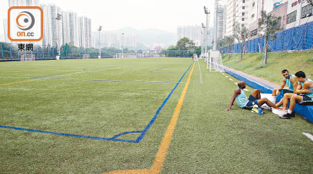 傑志足球訓練中心面臨被收回，有港隊球員批評政府僅口說支持體育。（資料圖片）