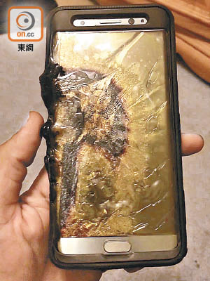 三星Galaxy Note7屢傳爆炸事件，需全球停售及回收。（資料圖片）