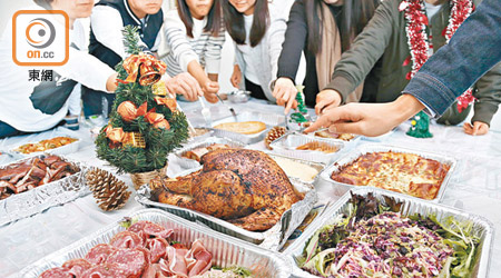 聖誕新年臨近，不少市民會光顧到會服務，舉辦聯歡派對。