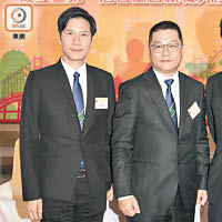 曾智明（右）出任主席，與常務副主席吳傑莊（左）一齊為年輕人發掘新出路。