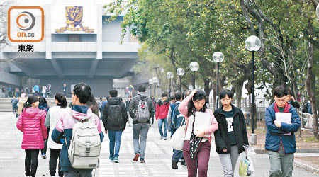 本港在全球最佳求學城市排名跌出十大。（資料圖片）