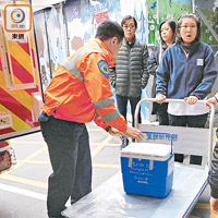 有女病人逝世後，家人同意捐出死者多個器官。（郭錦良攝）