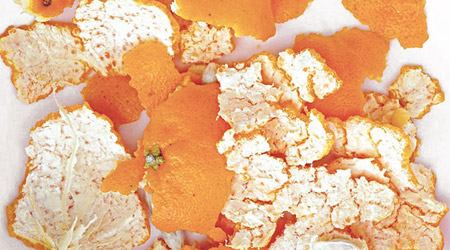 實驗證明柑橘果皮可有效清除污水中的重金屬。（互聯網圖片）