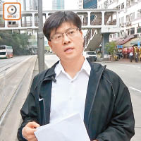丁江浩指電車噪音問題，一直困擾港島東區居民。