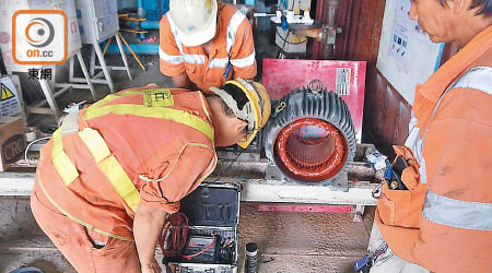 鑽挖機「樊梨花」被黑雨浸壞，令高鐵香港段工程當時研判要最少延誤九個月。（資料圖片）