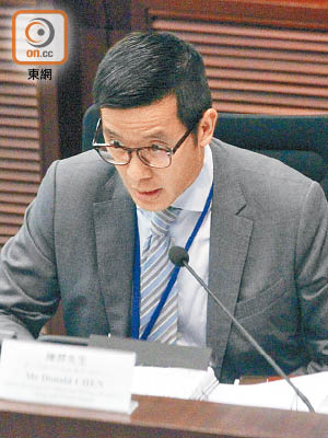 勞工及福利局副秘書長陳羿。