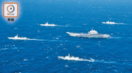 以遼寧號為主編組的大型遠洋航母戰鬥群，近期已多次出動遠航。