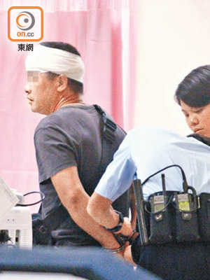 涉嫌襲警男子被拘捕。