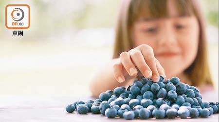 藍莓或有助提升記憶力及認知能力。（資料圖片）