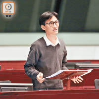 朱凱廸稱民主派是為了反對高鐵一地兩檢本地立法等「惡法」而「打仗」。