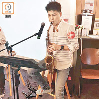 繆旭峰現時透過音樂幫助吸毒的年輕人戒毒，希望用自身經歷鼓勵他人。（受訪者提供）