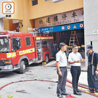 位於筷子基的快達樓停車場受去年強颱風天鴿影響，損毀嚴重，一直封閉至今。