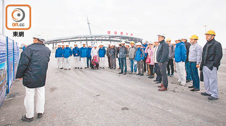 港珠澳大橋主體工程的房建工程已完成竣工驗收。（港珠澳大橋管理局圖片）