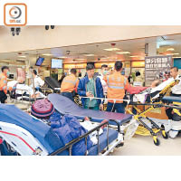 本港公立醫院求診人次及入院數字仍高企。
