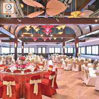 為讓新人有更佳婚宴體驗，海洋公園改造現有餐廳，增加筵席。