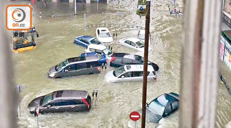 強颱風「天鴿」去年八月橫掃澳門，多達六千五百多輛私家車及電單車被浸毀。