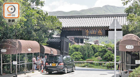 現場為大埔慈山寺。（吳嘉誠攝）